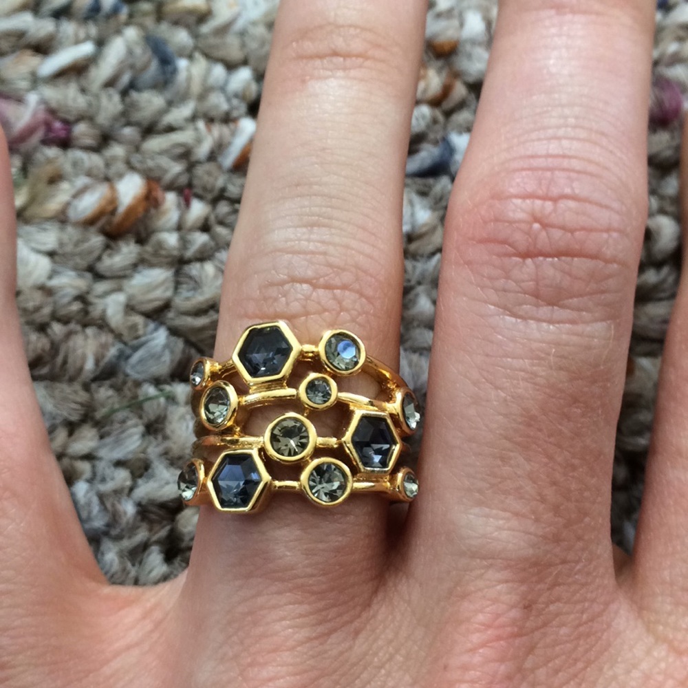 Stella & Dot gold ring